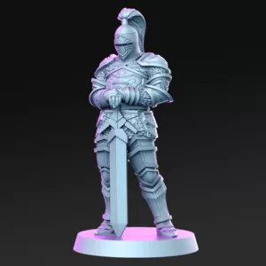 Miniatura Aaron para RPG - Coleção The Royal Guard Vol. 2
