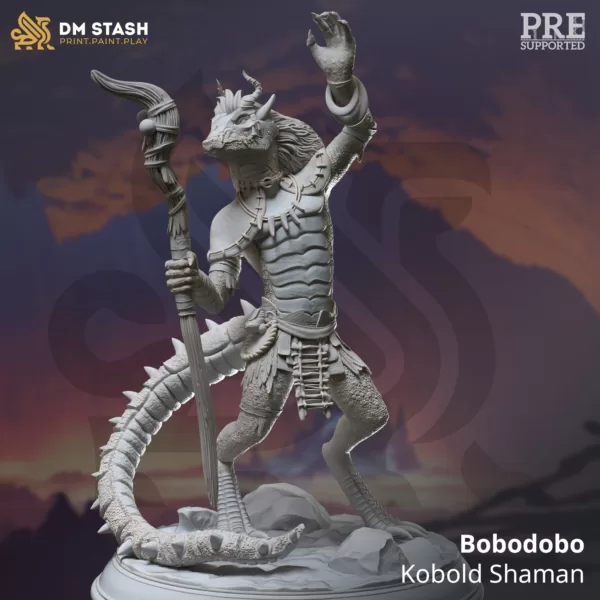 Kit de 9 Miniaturas para RPG e jogos - Coleção The Dragon Pact - Imagem 3