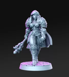 Miniatura Caliope para RPG - Coleção The Royal Guard Vol. 2