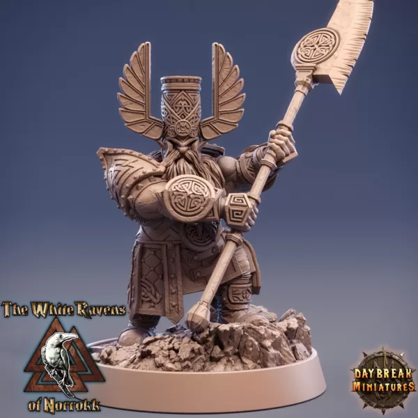 Kit De 11 Miniaturas RPG - The White Ravens Of Norrokk - Imagem 12