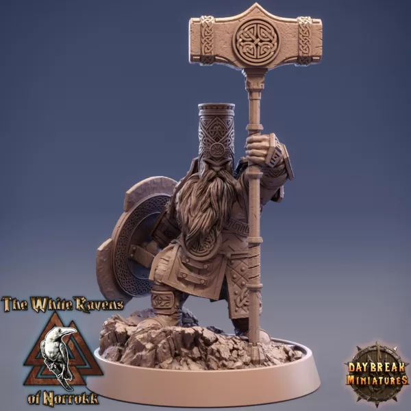 Kit De 11 Miniaturas RPG - The White Ravens Of Norrokk - Imagem 3