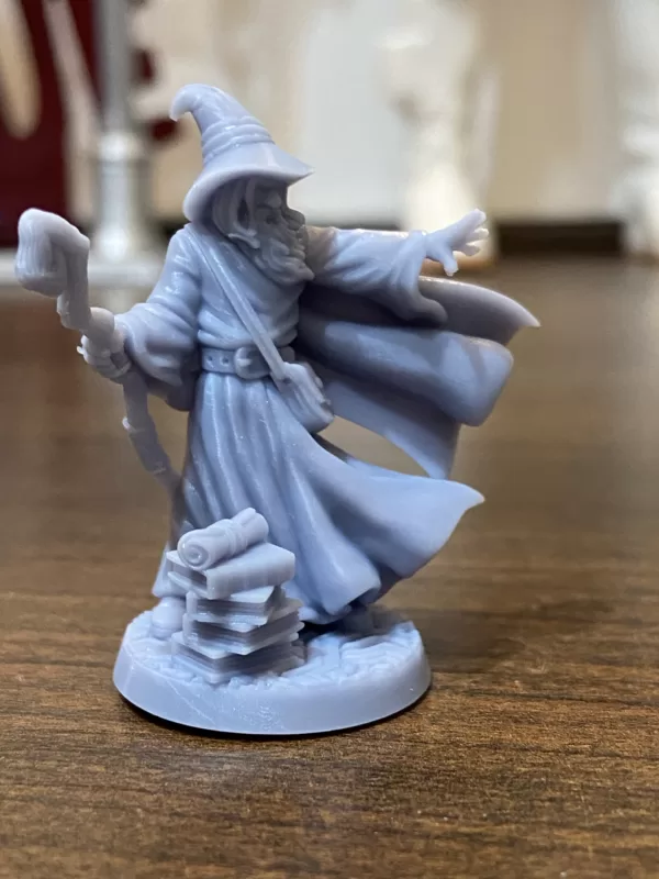 Miniatura Amlund Maegon (Gandalf) para RPG - Coleção Against the Shadow - Imagem 2