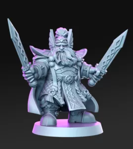 Miniatura Grimhold para RPG - Coleção The Royal Guard Vol. 2