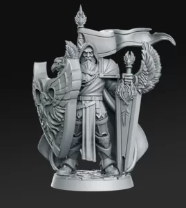 Miniatura Grimvald para RPG - Coleção The Royal Guard