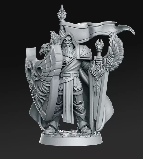 Miniatura Grimvald para RPG - Coleção The Royal Guard