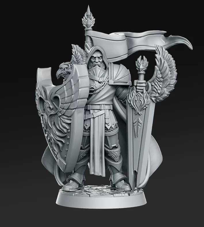 Miniatura Grimvald para RPG - Coleção The Royal Guard