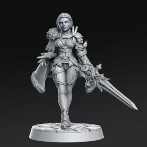 Miniatura Leanne para RPG - Coleção The Royal Guard
