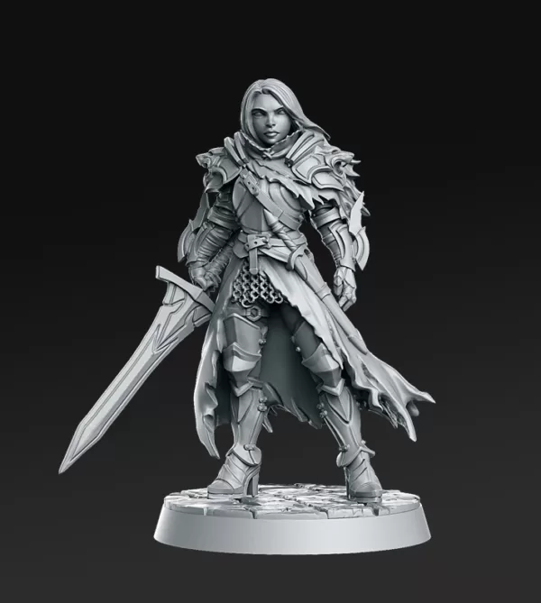 Kit de 9 Miniaturas RPG e Jogos - Coleção Royal Guard - Imagem 7
