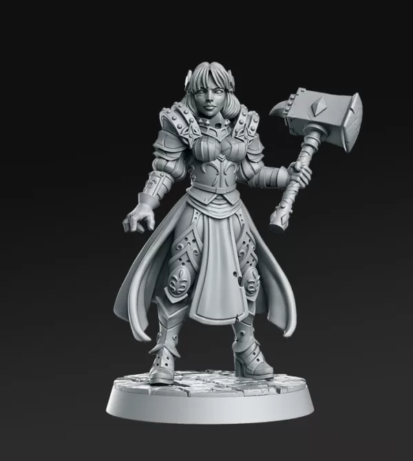 Miniatura Maryka para RPG - Coleção The Royal Guard