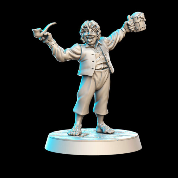 Miniatura Mer (Merry) para RPG - Coleção Against the Shadow - Imagem 2