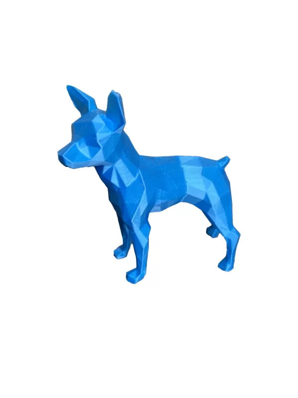 Peça Decorativa Pinscher em Impressão 3D com filamento
