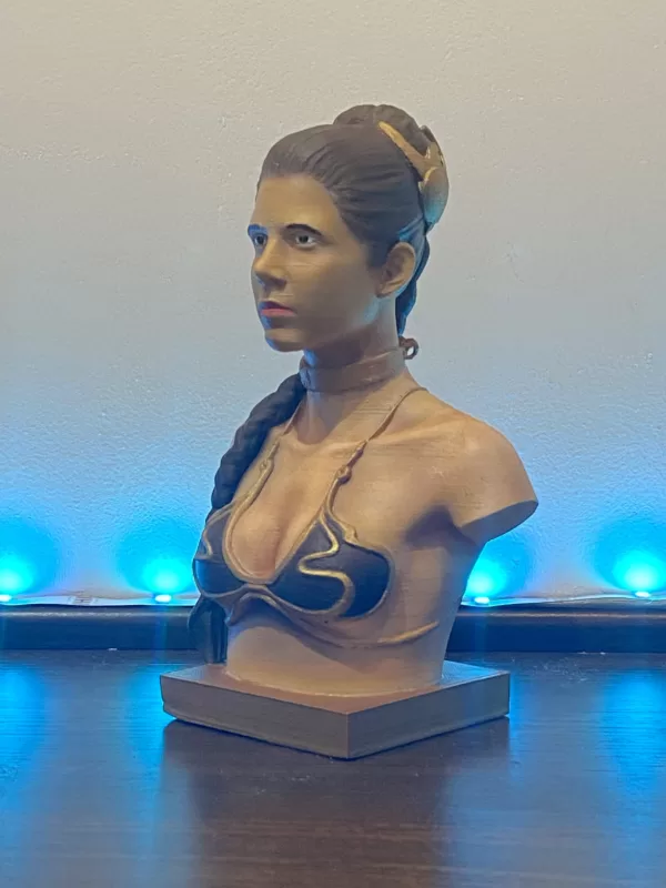 Busto Princesa Leia com 17,5 cm de altura - Imagem 4