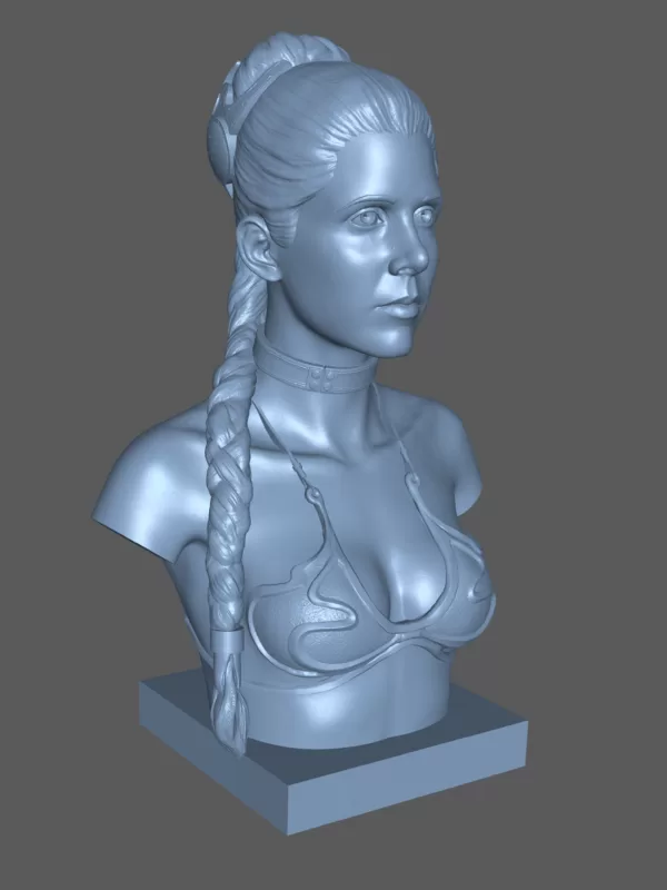 Busto Princesa Leia com 17,5 cm de altura - Imagem 2