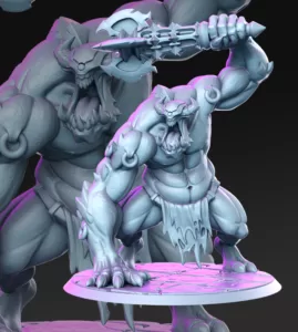 Miniatura Pyropheme para RPG - Coleção The Royal Guard Vol. 2