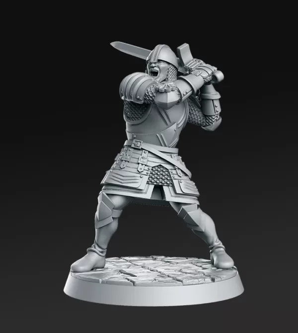 Miniatura Rodrick, El Cid para RPG - Coleção The Royal Guard