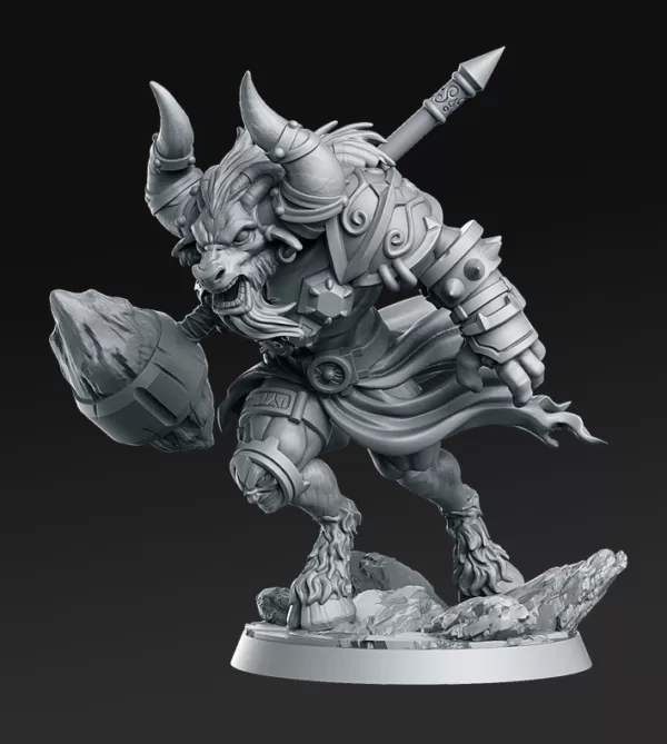 Miniatura Taurinos para RPG - Coleção The Royal Guard
