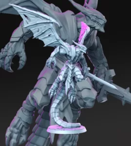 Miniatura Veltrax para RPG - Coleção The Royal Guard Vol. 2