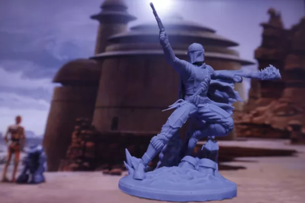 Caçadores de Recompensa Star Wars - Miniaturas Detalhadas para Colecionadores - Imagem 2