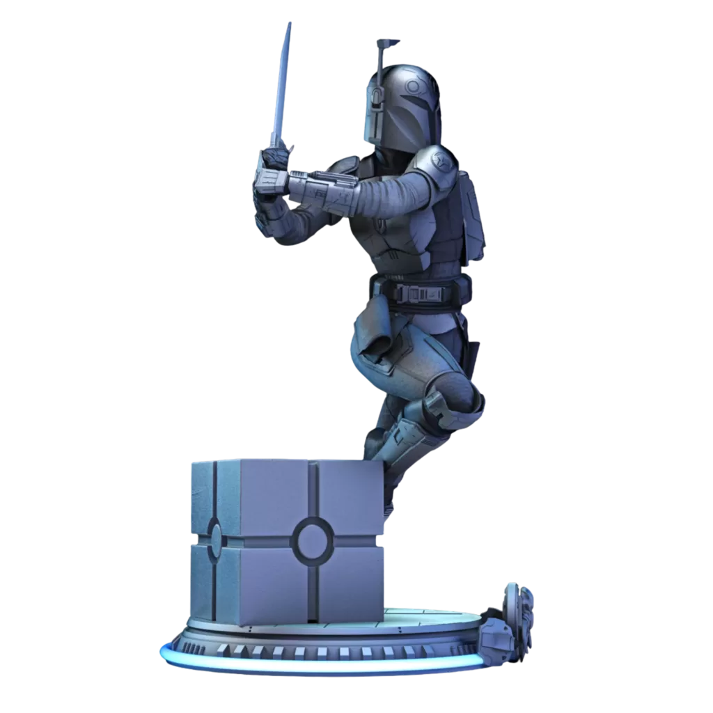 Escultura incrível de Bo-Katan Kryze (31cm)
