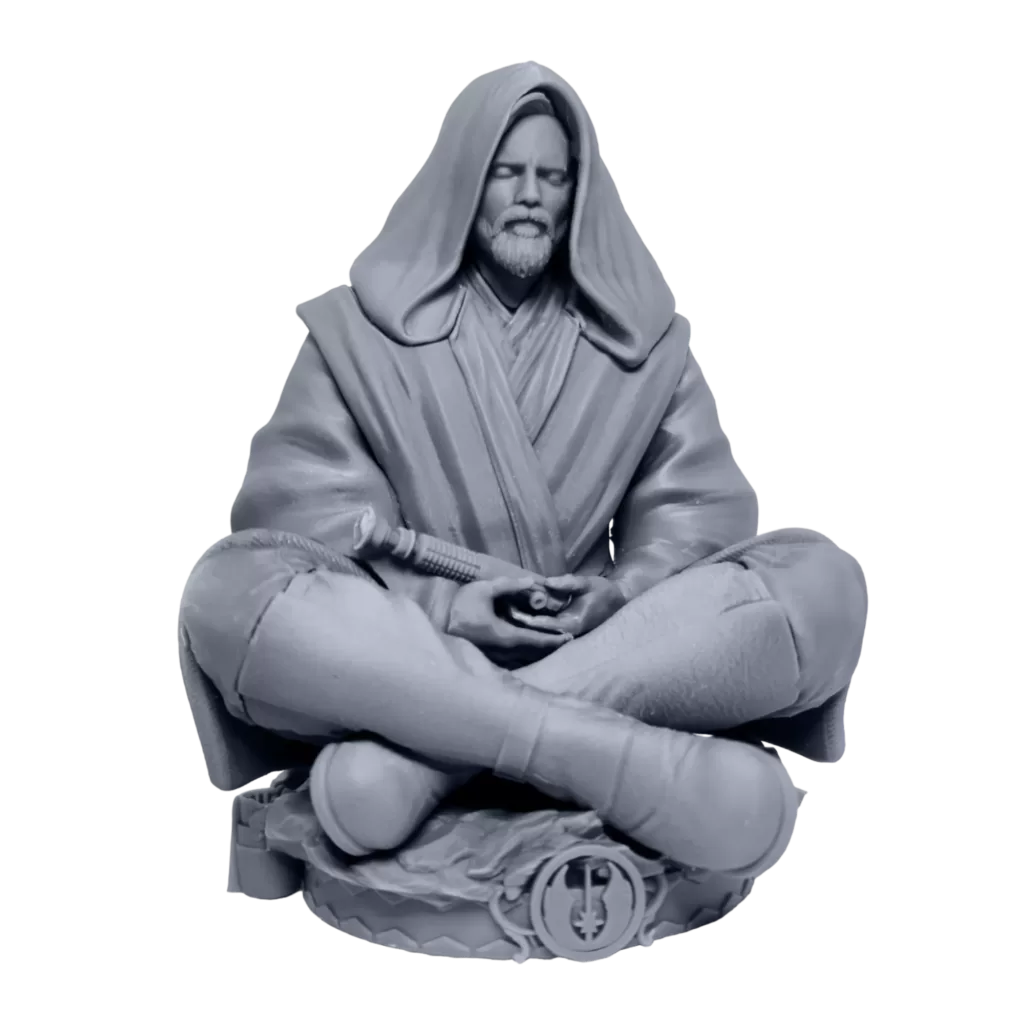 Busto Obi-Wan Kenobi Meditando (28cm)