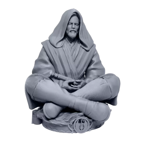 Busto Obi-Wan Kenobi Meditando (28cm)