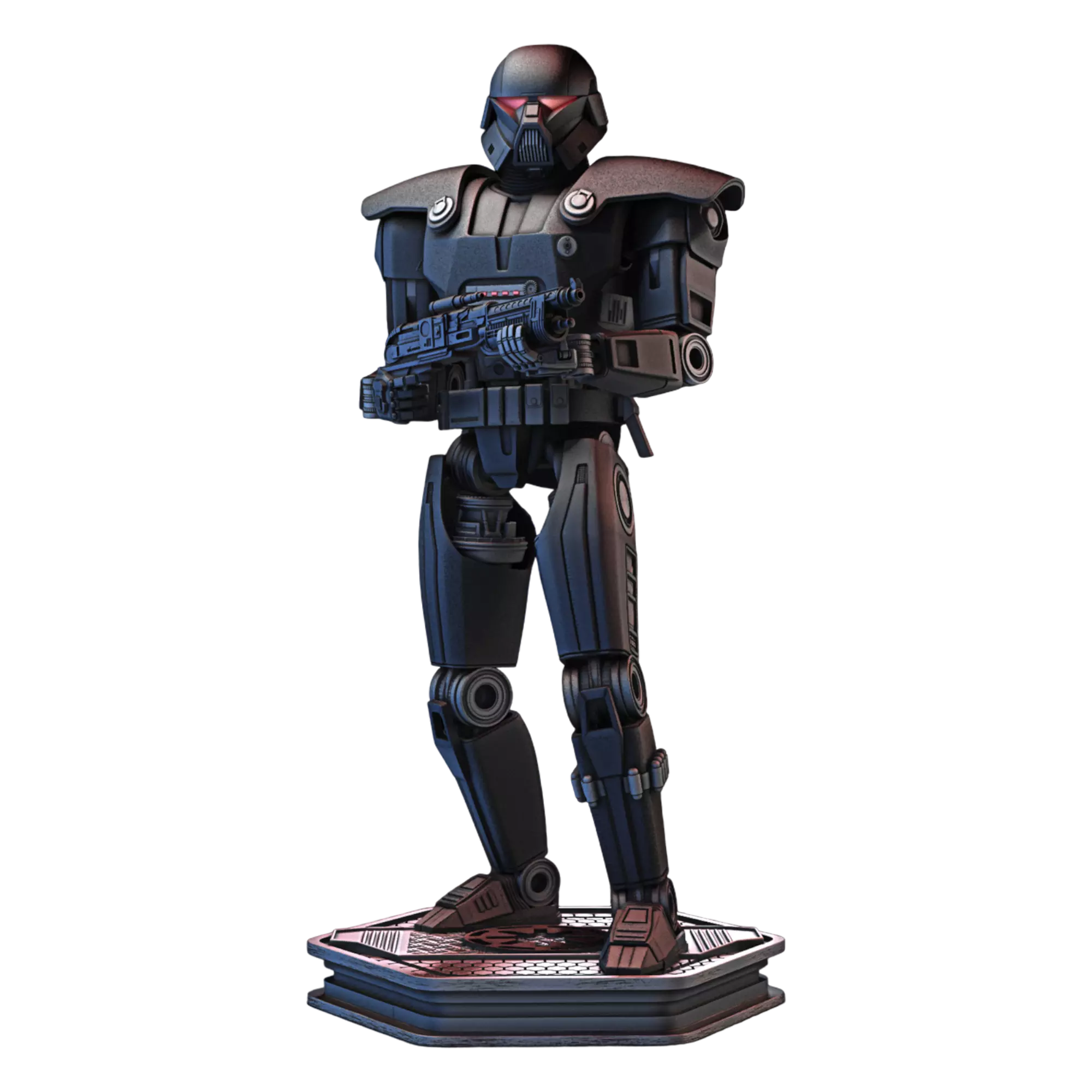Escultura do temível Dark Trooper  (31cm)