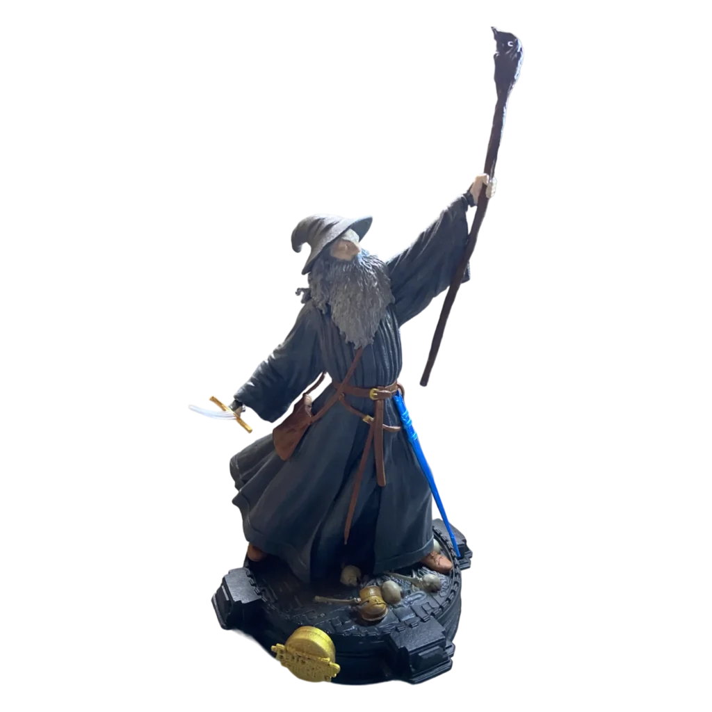 Estátua Gandalf do Senhor dos Anéis com 56 ou 23 cm