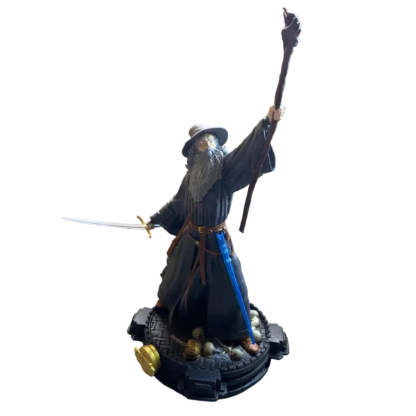 Estátua Gandalf do Senhor dos Anéis com 56 ou 23 cm - Imagem 3