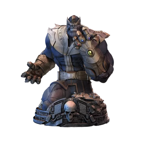 Desperte o poder de Thanos (Comic), com o incrível busto em impressão 3D