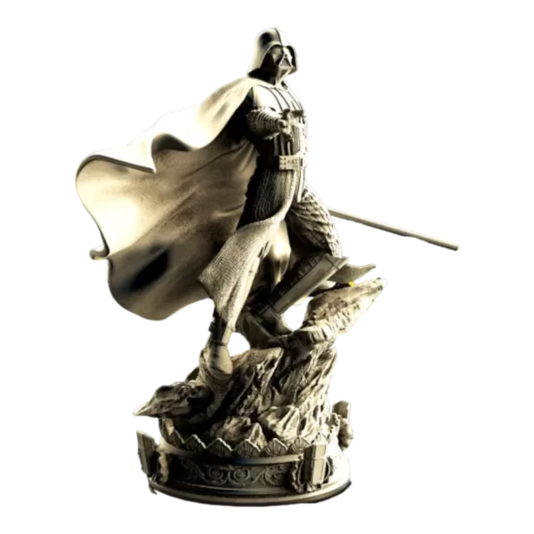 Escultura de Darth Vader - O Sith mais poderoso da Galáxia (25 cm) - Imagem 2
