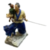 Escultura do Samurai Lobo Solitário com 16 ou 21 cm - Imagem 2