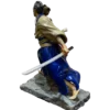 Escultura do Samurai Lobo Solitário com 16 ou 21 cm - Imagem 3