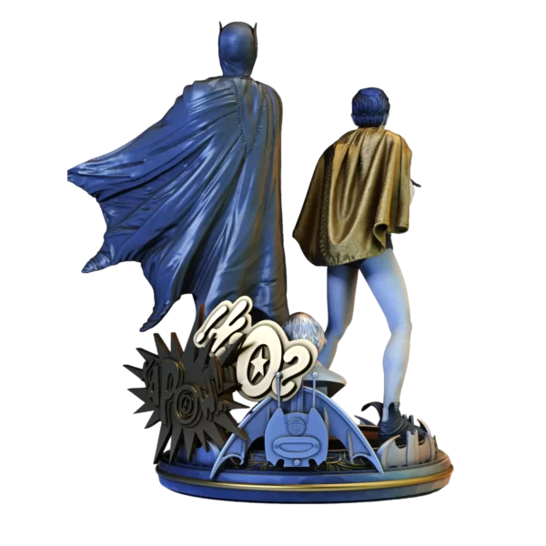 Diorama Batman e Robin Classicos (Adam West e Burt Ward) - Imagem 2
