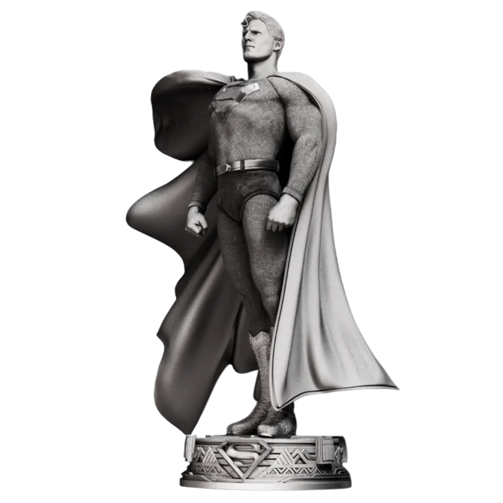 Escultura Superman de Christofer Reeve com 34 ou 17 cm