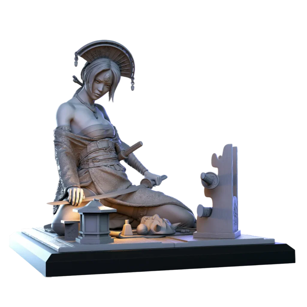 Escultura Katsumi Cunning Shadow 15 ou 23 cm
