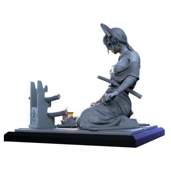 Escultura Katsumi Cunning Shadow 15 ou 23 cm - Imagem 5