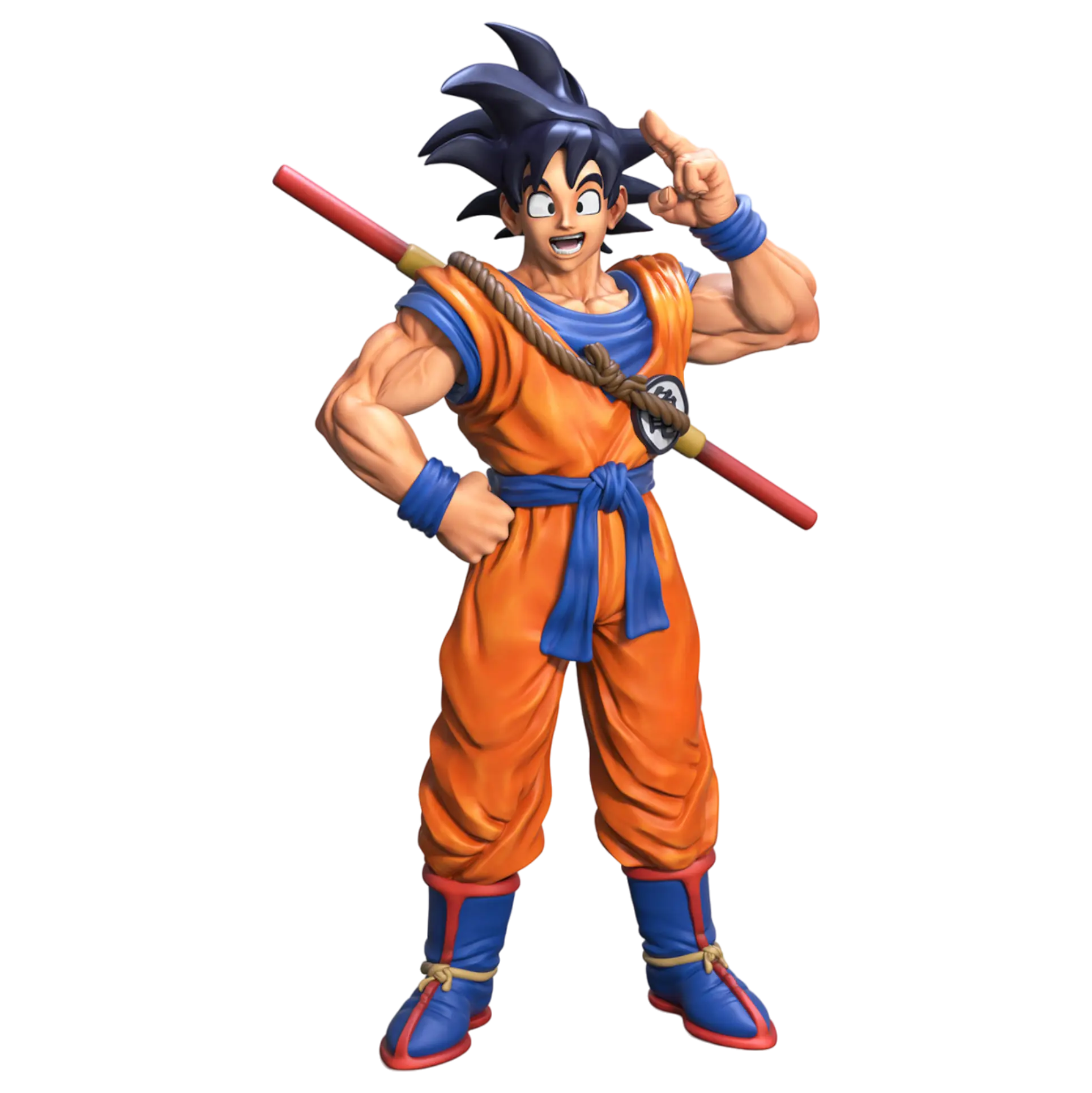 Escultura Goku de Dragonball Z - Escala 1/6 (27cm) ou 1/12 (13,5cm)