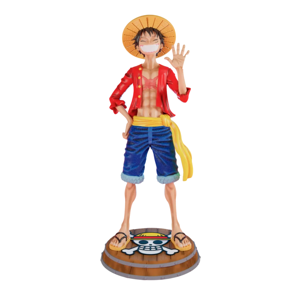 Escultura Luffy D. Monkey de One Piece - Escala 1/10 (18,5cm)