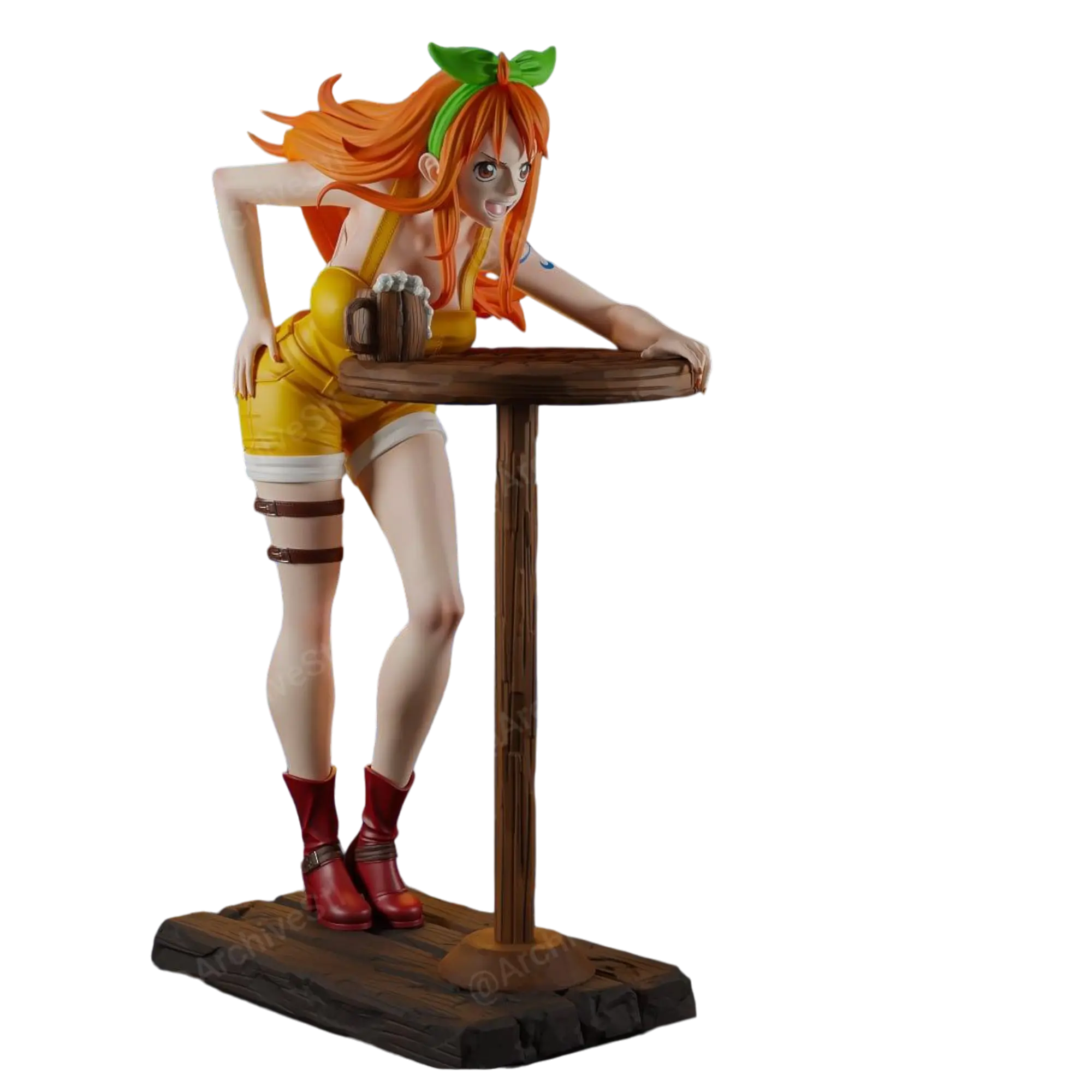 Escultura Nami de One Piece - Escala 1/8 (20cm)
