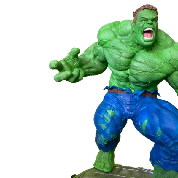 Escultura do Incrível Hulk com detalhes Incríveis e qualidade Surpreendente! (Escala 1/6 - 22 cm) - Imagem 5